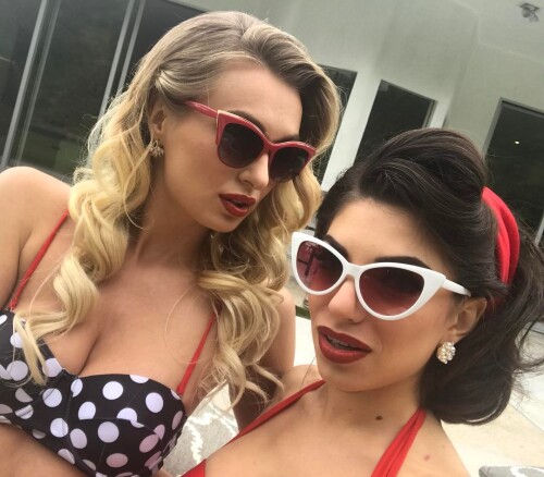 Did the pin-up look today w/ Natalia Starr for Screwbox
Darcie Dolce