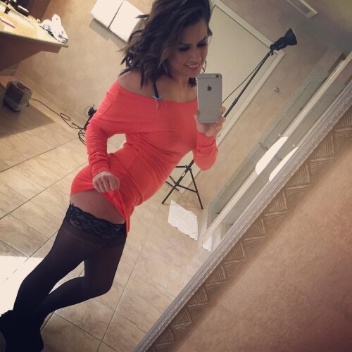 Eva Angelina selfie