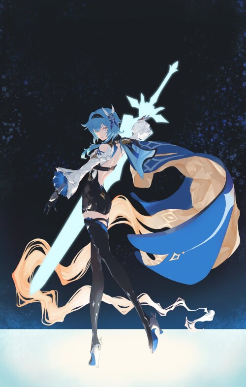  eula genshin impact drawn by uaaaou sample 29684b9607899e17200b62df9057eeba
