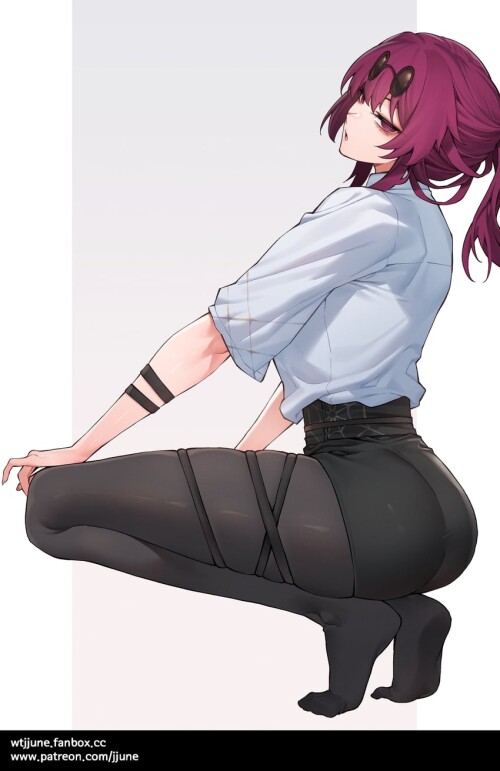  kafka honkai and 1 more drawn by jjune sample 4fe0305ecd685b51e664680bc5662952