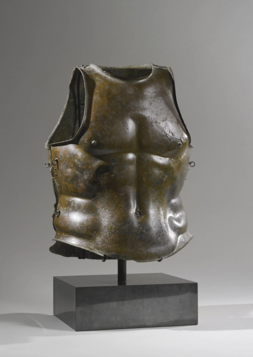 bronze muscle cuirass
