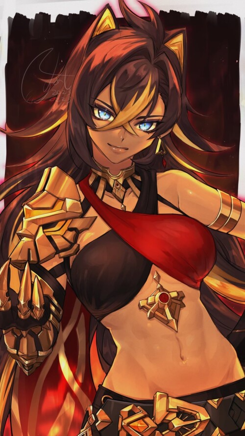  dehya genshin impact drawn by vin rice sample 6341625b822fb229185bee66ca6da382