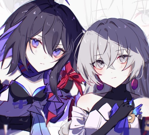  bronya rand and seele honkai and 1 more drawn by karamaru626 sample 93e76207458147a298a722db0a0b06d