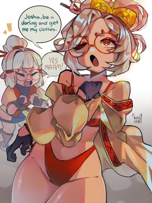  purah and josha the legend of zelda and 1 more drawn by kyojxn sample 02d09cbdc3c78654077c51441cf73