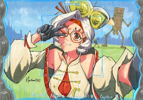  link and purah the legend of zelda and 1 more drawn by carbon1262 sample 1396d9eaec8ea2c497e81072d2