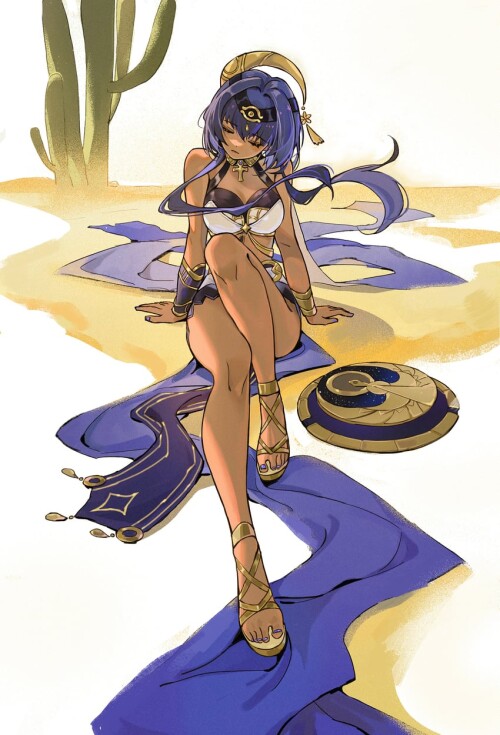  candace genshin impact drawn by xiang wan wei wan sample 345b85563e9eaaeefd5dc9116b494751