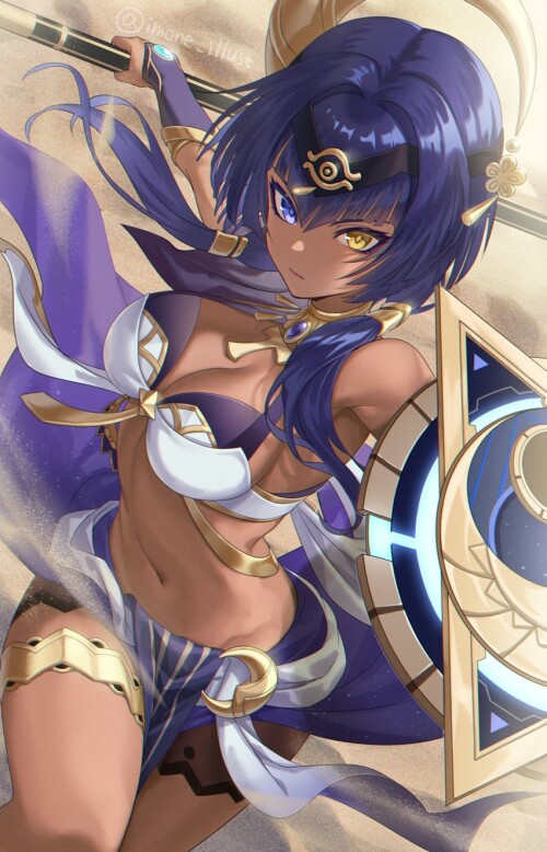 candace genshin impact drawn by imone illust sample ca63f3333adde2f55307d99133bef1f0