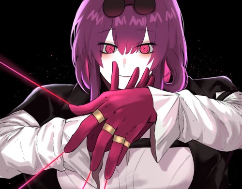  makima and kafka honkai and 2 more drawn by masoq095 sample 73043f4f091cfca40223870adf487b0c