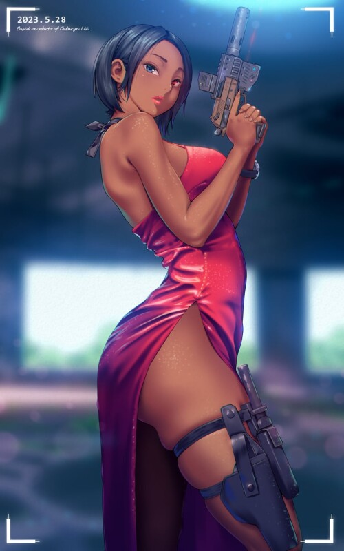  ada wong resident evil drawn by a x sample 02d5482a3feb1453c17249f8c1b5eaf2