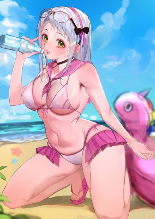  neon and neon goddess of victory nikke drawn by ayuyaki sample 262ed748466a5b139426f983a58802e1