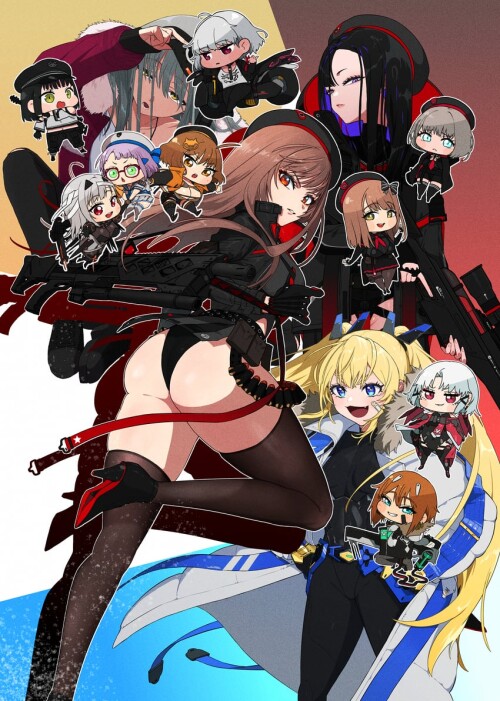  anis rapi neon modernia drake and 9 more goddess of victory nikke drawn by nikumanman sample 926ebf
