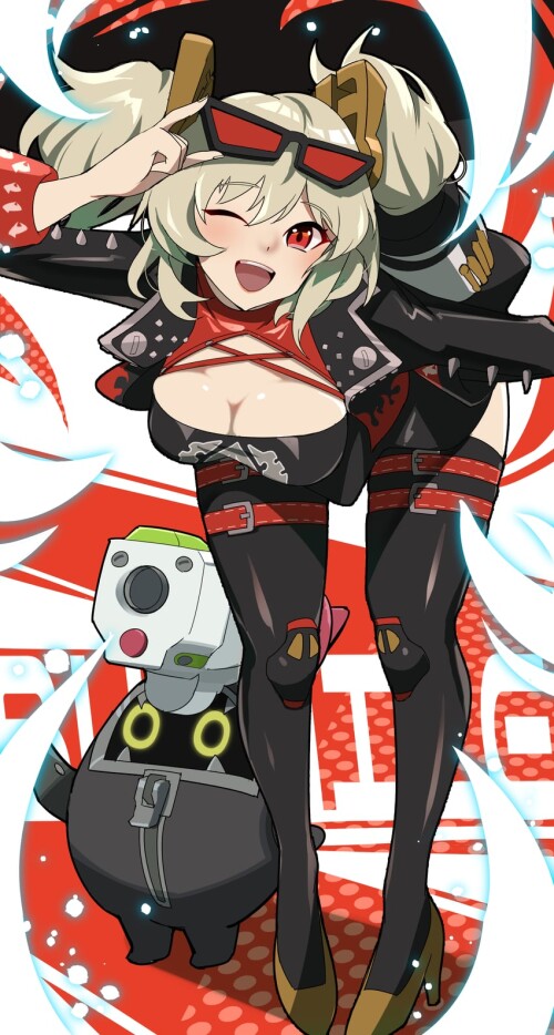  burnice white and bangvolver zenless zone zero drawn by yamada otonari sample 542f78c1aa093fc0cd5f8