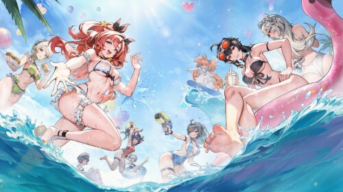  ellen joe nicole demara zhu yuan grace howard anby demara and 4 more zenless zone zero drawn by yao