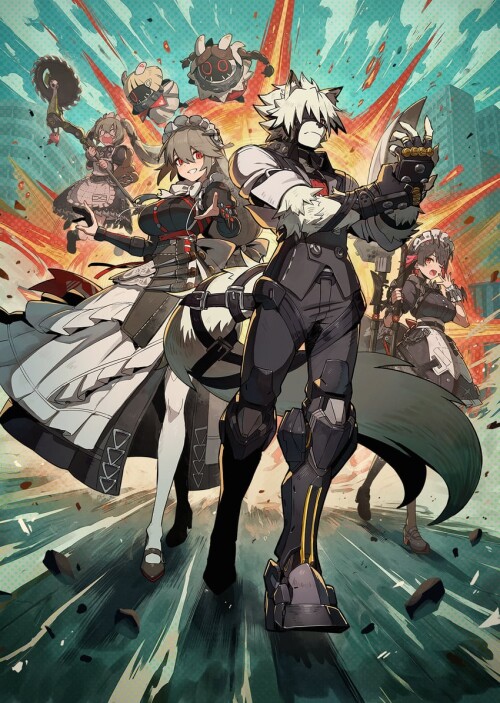 ellen joe von lycaon corin wickes and alexandrina sebastiane zenless zone zero drawn by kuroi susum