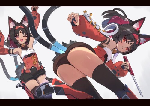  nekomiya mana zenless zone zero drawn by zenshin sample 1b8f411485d65aea7d51e9dba0bb6171