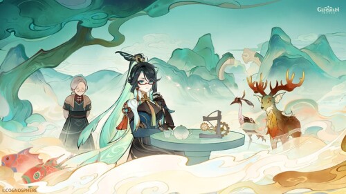  cloud retainer xianyun madame ping moon carver and mountain shaper genshin impact sample 0d03de70b7