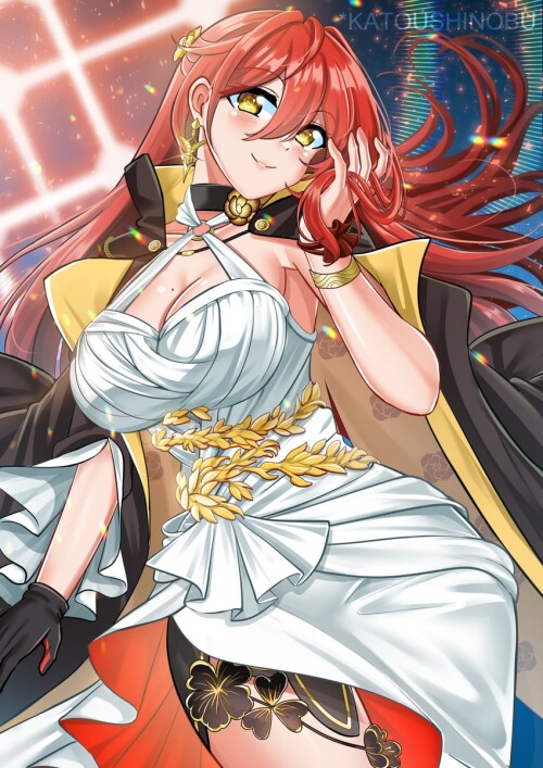  himeko honkai and 1 more drawn by katou shinobu sample fdfea3e10158a9ba2c760966435ef74c