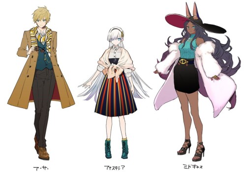  anastasia arthur pendragon and queen of sheba fate and 1 more drawn by nozaki tsubata sample 0c3e60