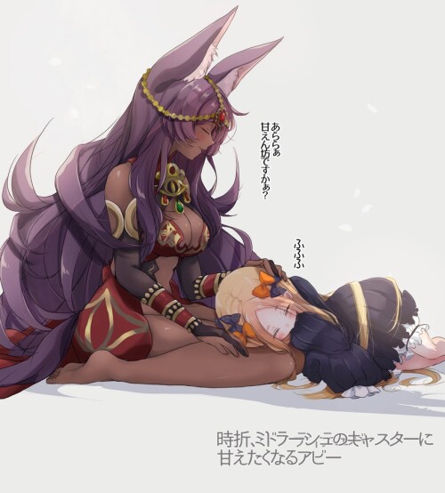  abigail williams and queen of sheba fate and 1 more drawn by touko 56 sample e25a1cb970846c0fcedb96
