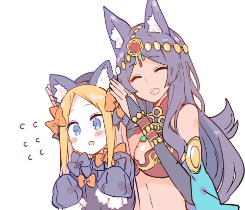  abigail williams and queen of sheba fate and 1 more drawn by nanateru sample 5f2695f83b9f96913f5f6c