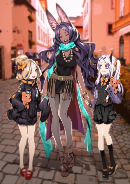  abigail williams abigail williams lavinia whateley and queen of sheba fate and 1 more drawn by miwa