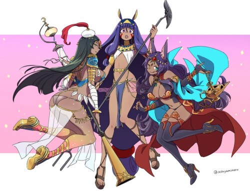  nitocris scheherazade and queen of sheba fate and 1 more drawn by asaya minoru sample 3de5da18ab2fa