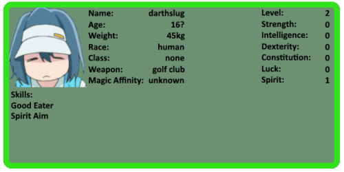 rpg card lvl 2