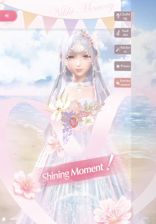 "Love Story
The bride puts on the wedding dress for the most important day in her life.
She hopes this moment would last forever."