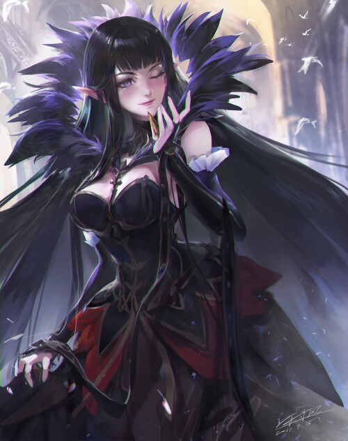  semiramis fate and 1 more drawn by kang kang zi sample 42d1444f0a0d21f232f9a1006f752863