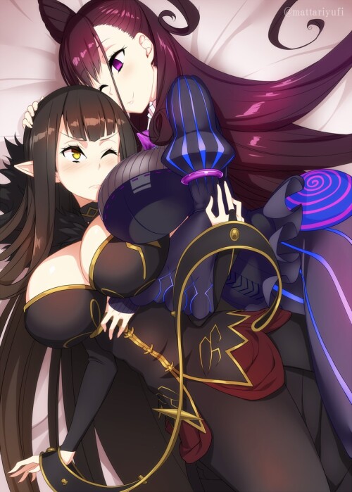  murasaki shikibu and semiramis fate and 2 more drawn by mattari yufi sample f597f335146422bd3a50c5c