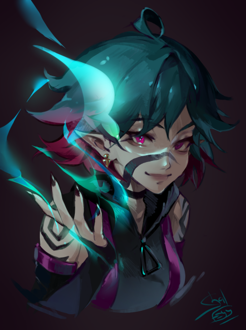 Art by shalfeyy_
https://twitter.com/shalfeyy_