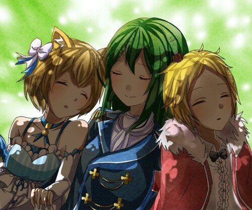  felix argyle crusch karsten and fourier rugnica re zero kara hajimeru isekai seikatsu drawn by myuu