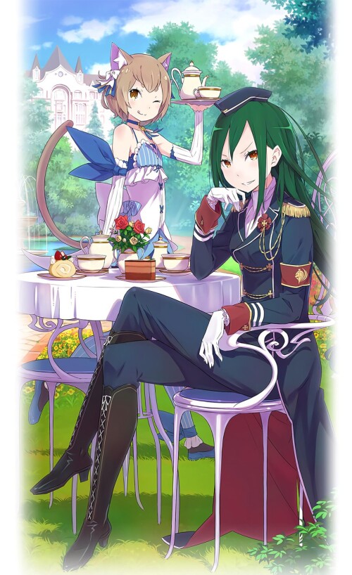  felix argyle and crusch karsten re zero kara hajimeru isekai seikatsu drawn by ootsuka shin ichirou