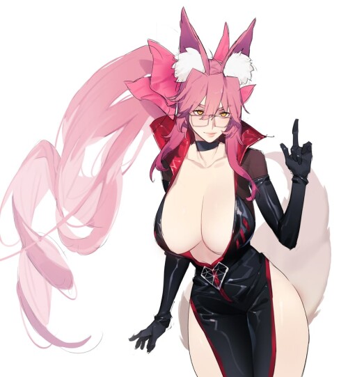  tamamo koyanskaya and koyanskaya fate and 1 more drawn by gebijiade 89 sample 12280baa7b063514fc007