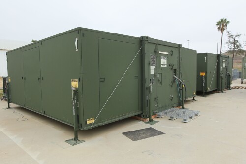 Army Standard Family (ASF) Shelters, one-side and two-side expandable