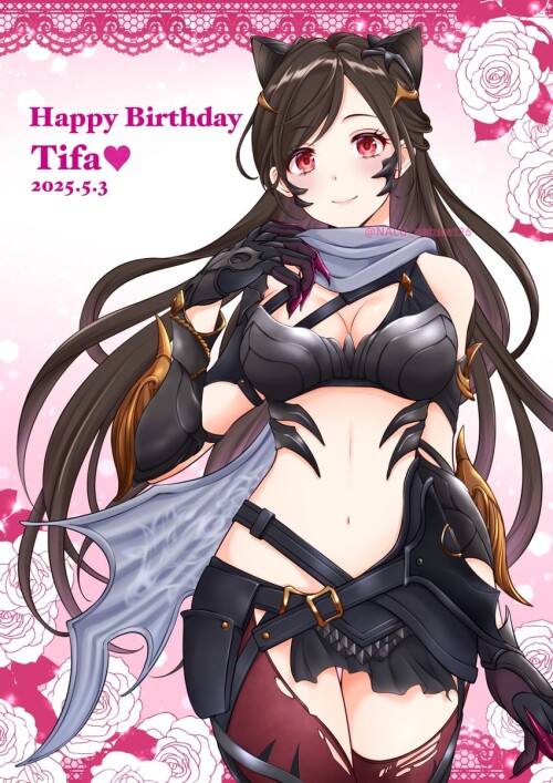  tifa lockhart fenrir and tifa lockhart final fantasy and 2 more drawn by nalu sample a319a487e7b297