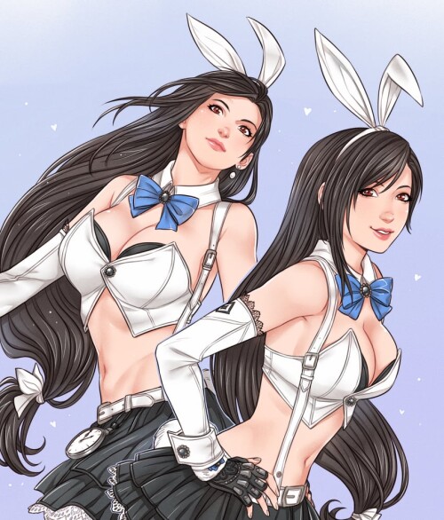  tifa lockhart and tifa lockhart final fantasy and 2 more drawn by crylin6 sample b312a52e41e3cf4c9d