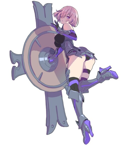 mash kyrielight and mash kyrielight fate and 1 more drawn by yamashita shun ya sample 22510b6c16541