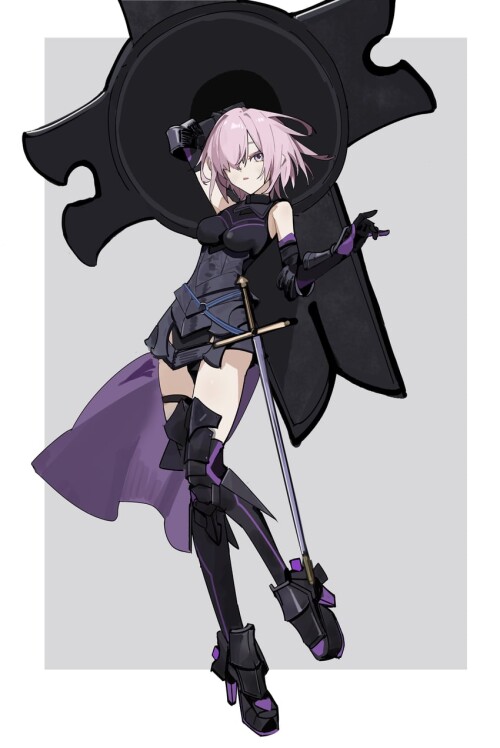  mash kyrielight and mash kyrielight fate and 1 more drawn by moyao moyao27550711 sample 403db57556a