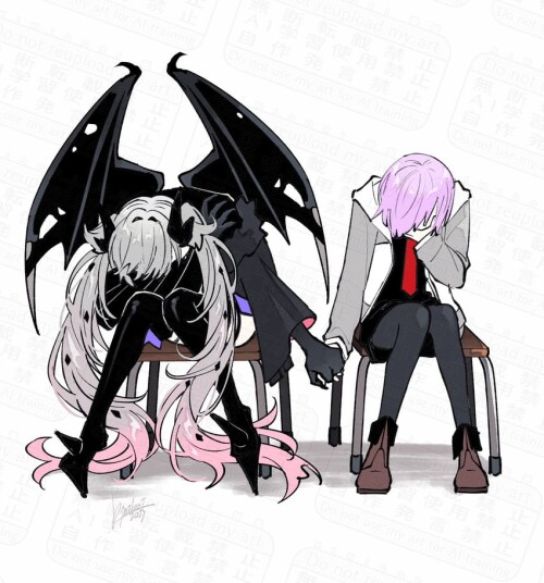  mash kyrielight lilith and lilith fate and 1 more drawn by kimidorix32 sample f9499c99e17078bfc00f5
