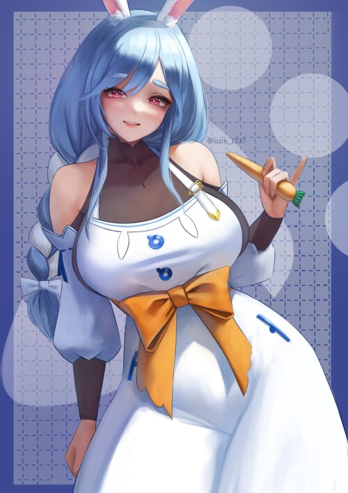  pekomama hololive drawn by lazik 1337 sample 9a0eaedeec7befcd82cb9decad4770fd