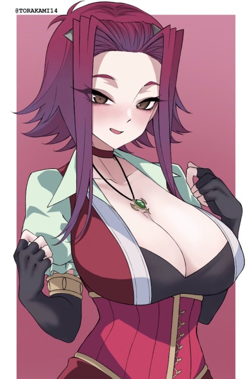 izayoi aki yu gi oh and 1 more drawn by torakami14 sample 9071c54c4a2e2bb8aedeb8efef6b29c6