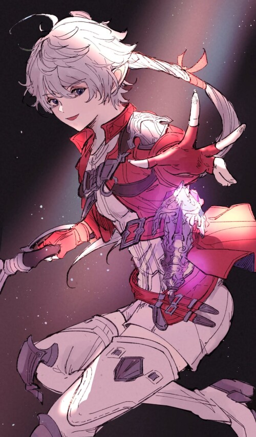  alisaie leveilleur and red mage final fantasy and 1 more drawn by hutaba 0718 sample 1e7b2bdd841975