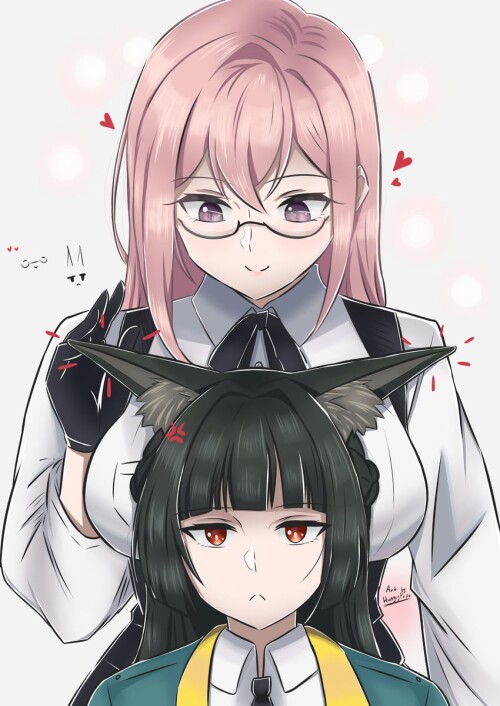  hoshimi miyabi and tsukishiro yanagi zenless zone zero drawn by hungry pepe sample ee0f0171442c04cd