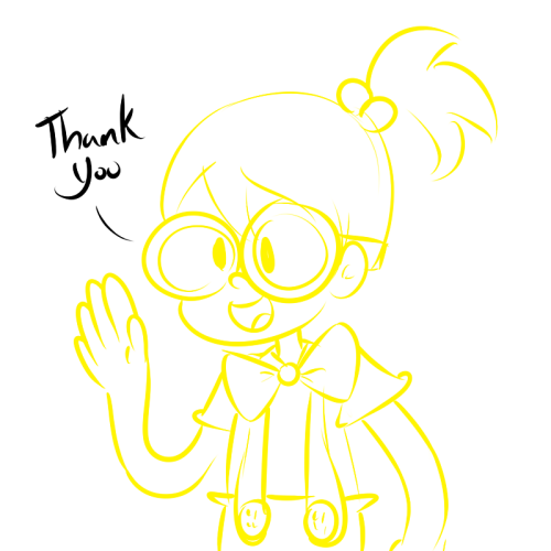 yellow thanks