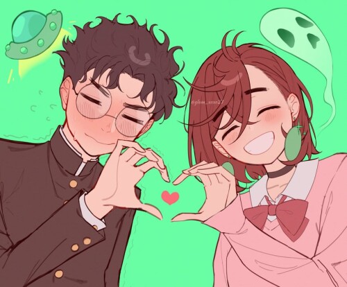 ayase momo and takakura ken dandadan drawn by glamoro 27 sample 49c56cfba92df19ce12604002dbbf814