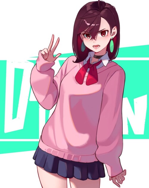  ayase momo dandadan drawn by penguinwhodraw sample f7dc61d9e3175f9a0517a0d4d6cb06f5