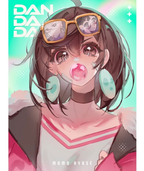  ayase momo takakura ken and ayase seiko dandadan drawn by nii tuber and pocketnii sample 6d29df0f49