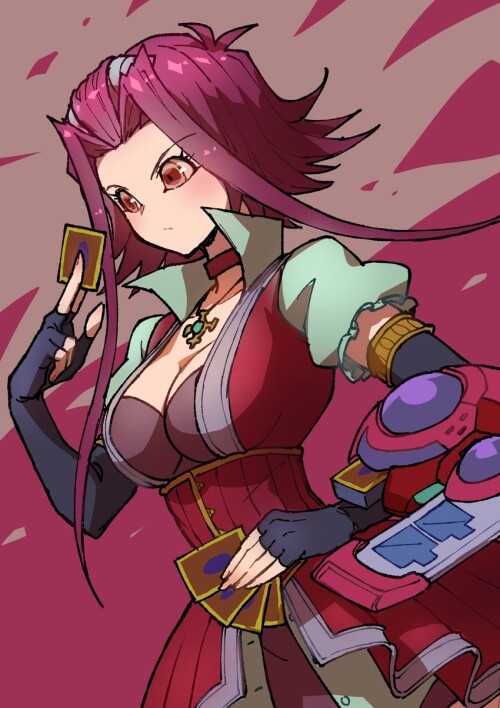  izayoi aki yu gi oh and 1 more drawn by youko shima sample 79c9038fa610691c6d8567bee420af60