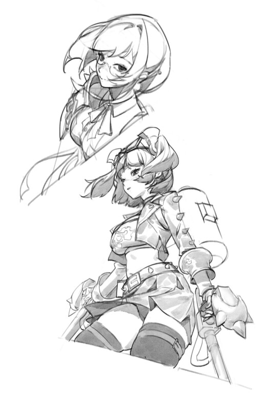  burnice white and tsukishiro yanagi zenless zone zero drawn by bdaddee2024 sample f43a23fa7188dc1b2
